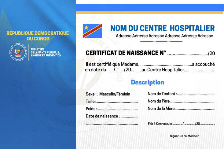 Certificat de Naissance